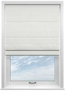 Norleigh, Soft Grey - Twist&Fit Roman Blind